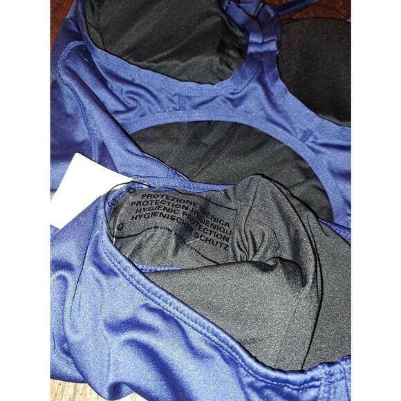 New Small 34 Baleaf Blue Racerback Athletic Training Bathing Suit Swimsuit NWT - Picture 7 of 7